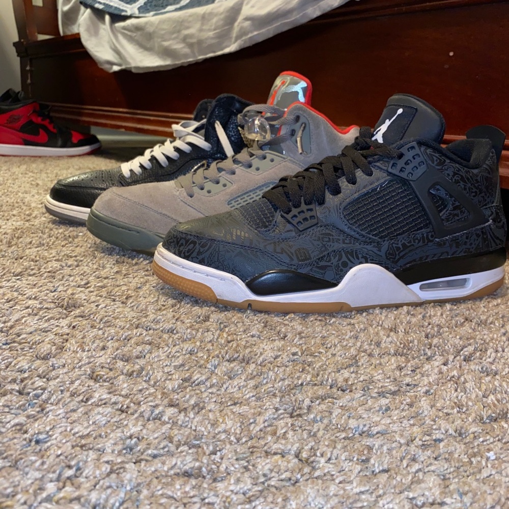 Jordan 1,4 and 5